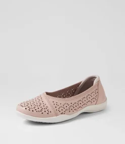 Women COLORADO Comfort|Flats-Grace Blush Leather Flat Shoes
