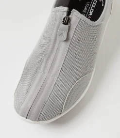 Women COLORADO Comfort|Flats-Gracely Grey Knit Flat Shoes