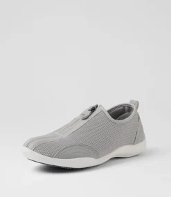 Women COLORADO Comfort|Flats-Gracely Grey Knit Flat Shoes