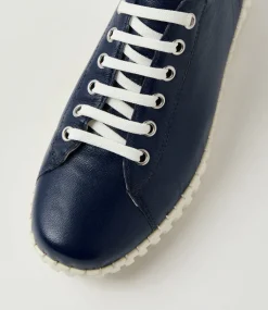 Women SUPERSOFT Comfort|Sneakers-Gracin Blue Leather Sneakers