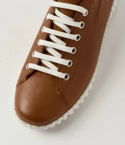 Women SUPERSOFT Comfort|Sneakers-Gracin New Tan Leather Sneakers