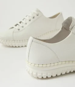 Women SUPERSOFT Comfort|Sneakers-Gracin White Leather Sneakers