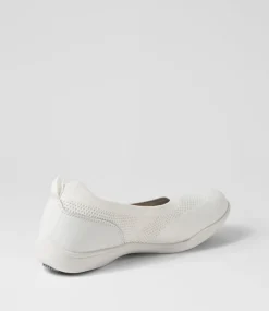 Women COLORADO Comfort|Flats-Grand White Knit Flat Shoes