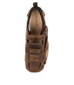 COLORADO Casuals|Sandals-GRANDE CF AZTEC CRAZYHORSE LEATHER