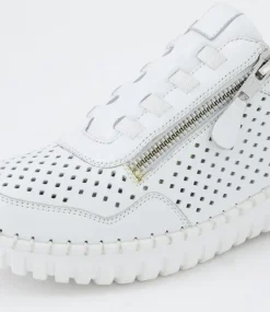 Women SUPERSOFT Comfort|Sneakers-Gratitude White Leather Sneakers