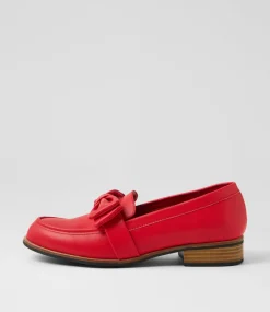 Women I LOVE BILLY Flats-Hallue Red Flat Shoes