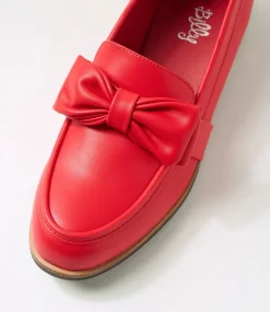 Women I LOVE BILLY Flats-Hallue Red Flat Shoes