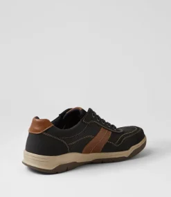 COLORADO Casuals-Han Navy Leather Lace Up Shoes