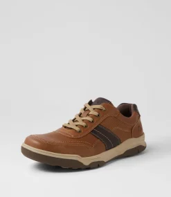COLORADO Casuals-Han Tan Leather Lace Up Shoes