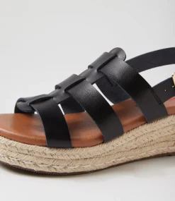 Women I LOVE BILLY Heels|Sandals-Hansi Black Sandals