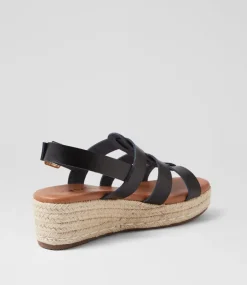 Women I LOVE BILLY Heels|Sandals-Hansi Black Sandals