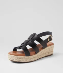 Women I LOVE BILLY Heels|Sandals-Hansi Black Sandals