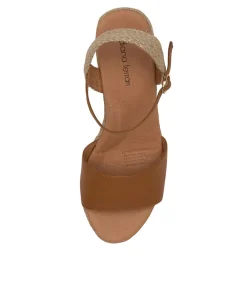Women DIANA FERRARI Espadrilles|Wedges-HARISSA TAN LEATHER