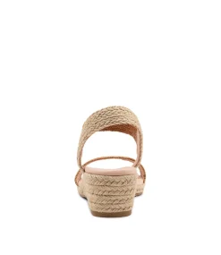 Women DIANA FERRARI Espadrilles|Wedges-Havan Tan Weave Elastic Espadrilles