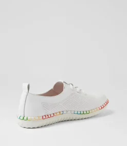 Women COLORADO Comfort|Sneakers-Hello White Leather Sneakers