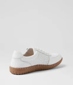 Women COLORADO Comfort|Sneakers-Hey White Gum Leather Sneakers