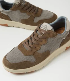 COLORADO Sneakers|Casuals-Hinz Taupe Suede Sneakers