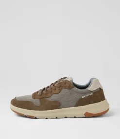 COLORADO Sneakers|Casuals-Hinz Taupe Suede Sneakers