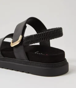 Women I LOVE BILLY Flats|Sandals-Hirish Black Sandals