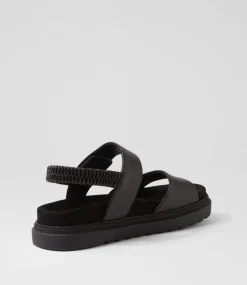 Women I LOVE BILLY Flats|Sandals-Hirish Black Sandals