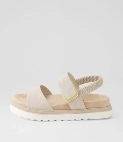 Women I LOVE BILLY Flats|Sandals-Hirish Cream Sandals