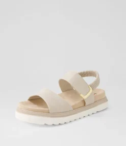 Women I LOVE BILLY Flats|Sandals-Hirish Cream Sandals