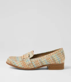 Women I LOVE BILLY Loafers|Flats-Hisho Tan Hatch Loafers