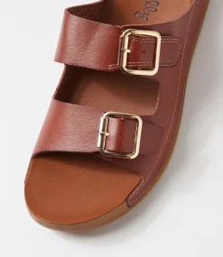 Women I LOVE BILLY Flats|Sandals-Hivine Brown Sandals