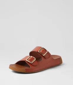 Women I LOVE BILLY Flats|Sandals-Hivine Tan Sandals
