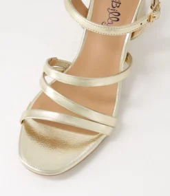 Women I LOVE BILLY Heels|Sandals-Hodor Pale Gold Sandals