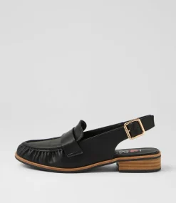 Women I LOVE BILLY Flats-Honter Black Flat Shoes