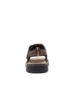COLORADO Casuals|Sandals-HOOK BROWN LEATHER