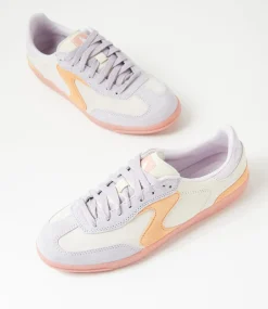Women SKECHERS Sneakers-Hotshot For The Win Natural Multi Microsuede Sneakers
