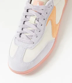 Women SKECHERS Sneakers-Hotshot For The Win Natural Multi Microsuede Sneakers