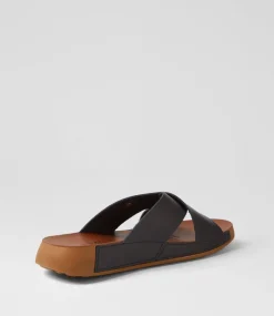 Women I LOVE BILLY Flats|Sandals-Houghton Black Sandals