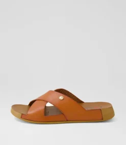 Women I LOVE BILLY Flats|Sandals-Houghton Tan Sandals