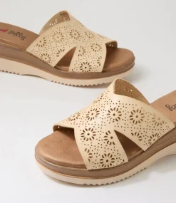 Women I LOVE BILLY Heels|Sandals-Huben Off White Sandals