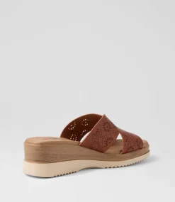 Women I LOVE BILLY Heels|Sandals-Huben Tan Sandals