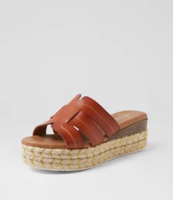 Women I LOVE BILLY Sandals-Hulton Tan Sandals