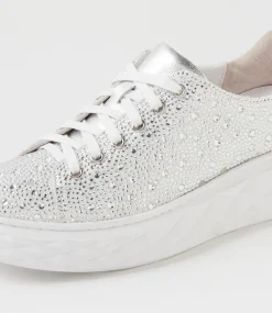 Women TOP END Sneakers-Iannah Silver Multi Sneakers