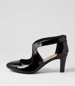 Women I LOVE BILLY Heels-Ichiko W Black Patent Pu Pump Heels