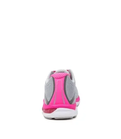 LYNX Sport School Shoes|Junior School Shoes-ICLIPSE JNR SLVR-FUCHSIA