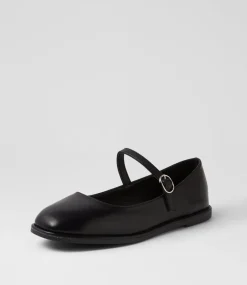 Women I LOVE BILLY Flats-Iesha Black Flat Shoes