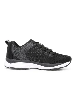 LYNX Sport School Shoes|Junior School Shoes-IGNITE JNR BLACK-WHITE