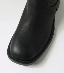Women I LOVE BILLY Boots-Illuminate Black Knee High Boots
