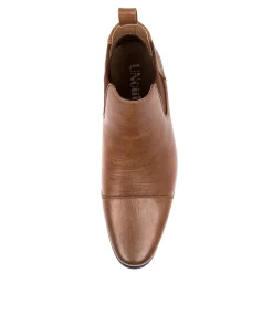 UNCUT Boots|Dress Shoes-INCA TAN SMOOTH