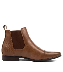 UNCUT Boots|Dress Shoes-INCA TAN SMOOTH
