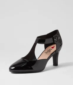 Women I LOVE BILLY Heels-Inori W Black Patent Pu Heels