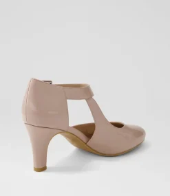 Women I LOVE BILLY Heels-Inori W Taupe Patent Pu Heels