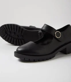 Women I LOVE BILLY Heels-Iredele Black Heels